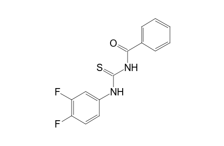 1-benzoyl-3-(3,4-difluorophenyl)-2-thiourea
