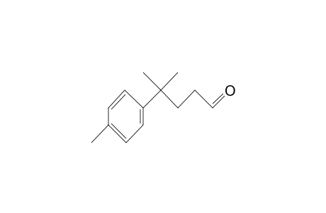 Benzenebutanal, gamma,gamma,4-trimethyl-