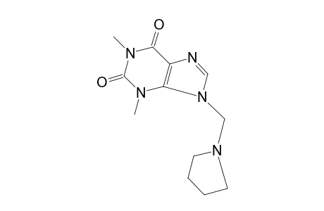 7-[(1-pyrrolidinyl)methyl]theophylline