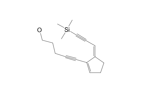 (Z)-1-(5-HYDROXY-1-PENTYNYL)-5-[3-(TRIMETHYLSILYL)-2-PROPYNYLIDENE]-1-CYCLOPENTENE