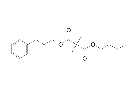 Dimethylmalonic acid, butyl 3-phenylpropyl ester