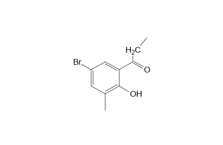 5'-bromo-2'-hydroxy-3'-methylpropiophenone