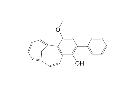 3-Methoxy-5-phenyltricyclo[8.4.1.0(2,7)]pentadeca-1(14),2(7),3,5,8,10,12-heptaen-6-ol