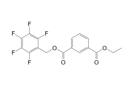 Isophthalic acid, ethyl pentafluorobenzyl ester