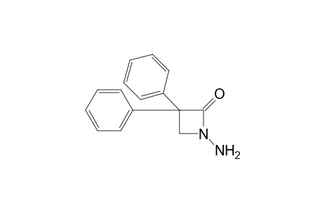 1-amino-3,3-diphenyl-2-azetidinone