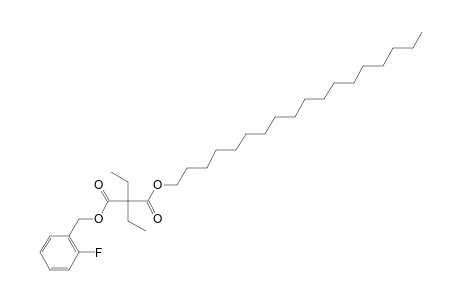 Diethylmalonic acid, 2-fluorobenzyl octadecyl ester