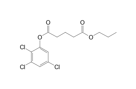 Glutaric acid, propyl 2,3,5-trichlorophenyl ester