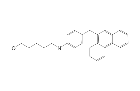 5-[4-(9-Phenanthrenylmethyl)anilino]-1-pentanol