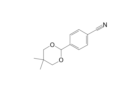 4-(5,5-Dimethyl-1,3-dioxan-2-yl)benzonitrile