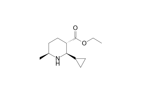 Ethyl (2R,3S,6S)-2-cyclopropyl-6-methylpiperidine-3-carboxylate