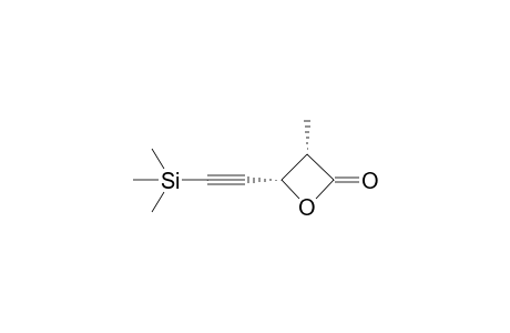 (3S,4S)-(+)-3-Methyl-4-(trimethylsilyl)ethynyloxetan-2-one