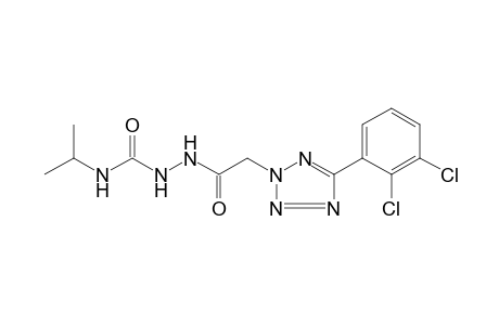 1-{[5-(2,3-dichlorophenyl)-2H-tetrazol-2-yl]acetyl}-4-isopropylsemicarbazide