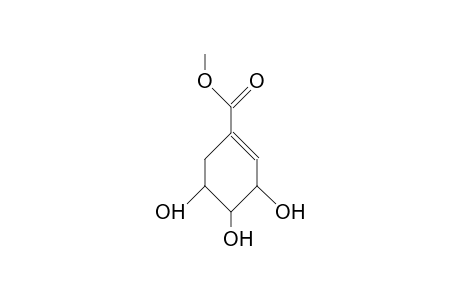 3,4,5-TRIHYDROXY-1-CYCLOHEXENE-1-CARBOXYLIC ACID, METHYL ESTER