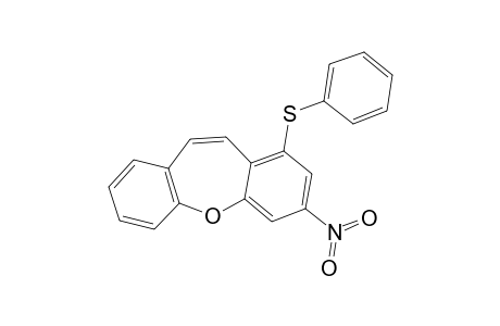 3-Nitro-1-(phenylsulfanyl)dibenzo[b,f]oxepine