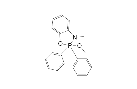 1,3,2-Benzoxazaphosphole, 2,2,2,3-tetrahydro-2-methoxy-3-methyl-2,2-diphenyl-