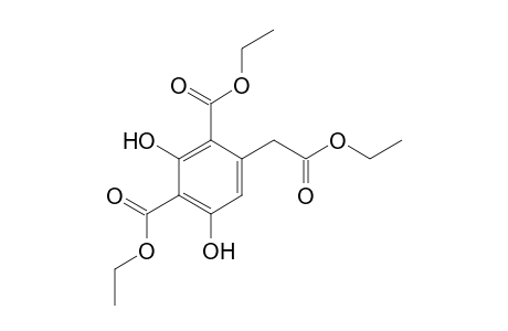 Benzene-1,3-diol, 2,4-bis(ethoxycarbonyl)-5-ethoxycarbonylmethyl-