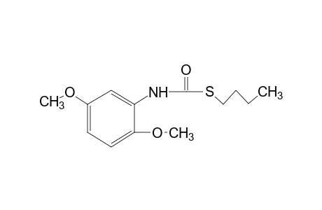 2,5-dimethoxythiocarbanilic acid, S-butyl ester