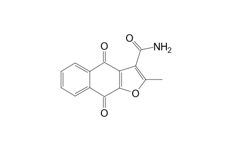 2-Methyl-4,9-dioxo-4,9-dihydronaphtho[2,3-b]furan-3-carboxamide
