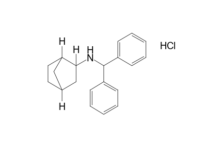 N-(diphenylmethyl)-2-norbornanamine, hydrochloride