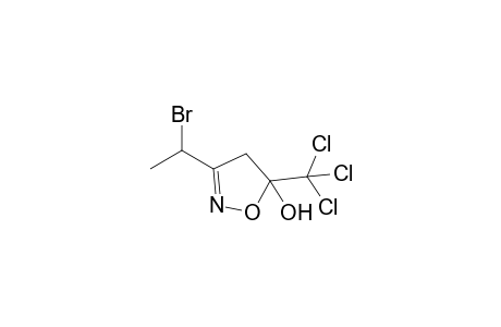 3-(1-bromoethyl)-5-(trichloromethyl)-4H-1,2-oxazol-5-ol