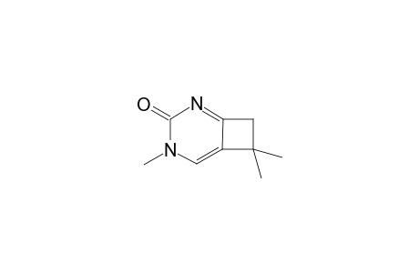 1-Methyl-7,7-dimethyl-2,4-diazabicyclo[4.2.0]octa-1,5-diene-3-one