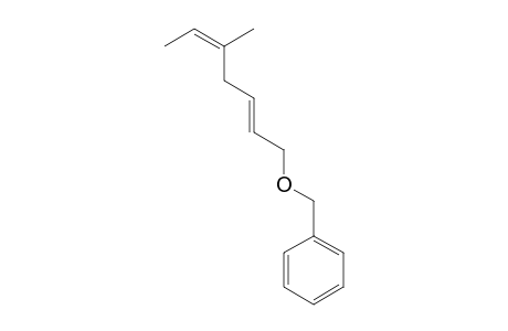 {[(2E,5Z)-5-Methylhepta-2,5-dienyloxy]methyl}benzene