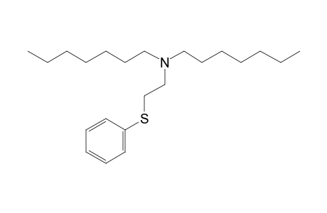 Ethylamine, N,N-diheptyl-2-phenylthio