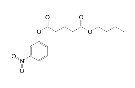 Glutaric acid, butyl 3-nitrophenyl ester