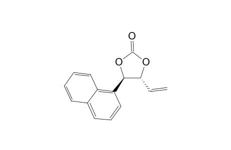 4,5-Trans-4-(1-naphthyl)-5-ethenyl-1,3-dioxolan-2-one