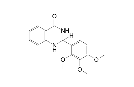 2,3-dihydro-2-(2,3,4-trimethoxyphenyl)-4(1H)-quinazolinone