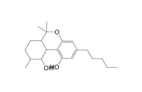 6,6,9-Trimethyl-3-pentyl-6a,7,8,9,10,10a-hexahydro-6H-benzo[c]chromene-1,10-diol