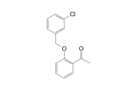 Ethanone, 1-[2-[(3-chlorophenyl)methoxy]phenyl]-