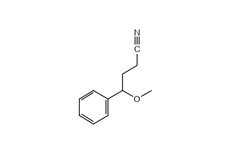 BUTYRONITRILE, 4-METHOXY-4-PHENYL-,