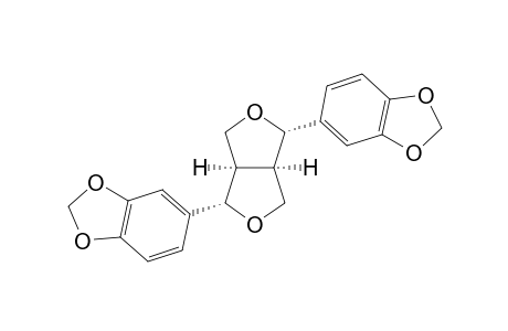 (+/-)-2,6-BIS-(1,3-BENZODIOXOL-5-YL)-3,7-DIOXABICYCLO-[3.3.0]-OCTANE;[(+/-)-SESAMIN]