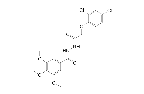 1-[(2,4-dichlorophenoxy)acetyl]-2-(3,4,5-trimethoxybenzoyl)hydrazine