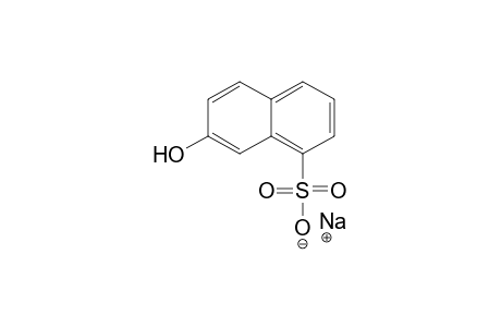 7-HYDROXY-1-NAPHTHALENESULFONIC ACID, MONOSODIUM SALT