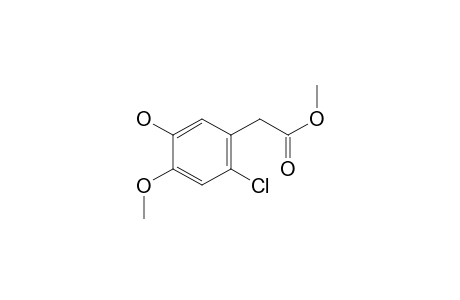 Methyl 2-(2-chloro-5-hydroxy-4-methoxyphenyl)acetate