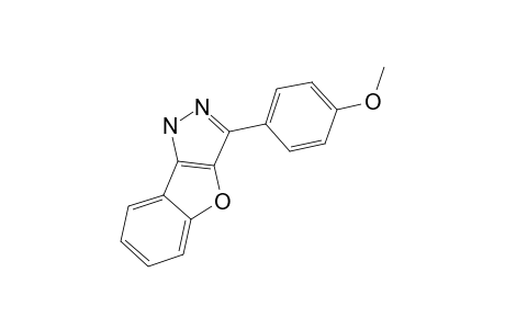 3-(4-METHOXY-PHENYL)-1H-BENZOFURO-[3,2-C]-PYRAZOLE