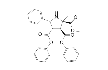 diphenyl r-2-methoxycarbonyl-2-methyl-c-5-phenylpyrrolidine-t-3,c-4-dicarboxylate