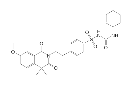 Gliquidone-M/artifact (HO- -H20) MS2