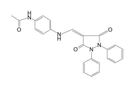 4'-[(3,5-dioxo-1,2-diphenylpyrazolidin-4-ylidene)amino]acetanilide