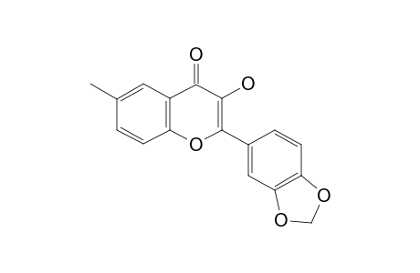 3-Hydroxy-6-methyl-3',4'-methylenedioxy-flavone