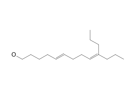 Trans-10-propyltrideca-5,9-dien-1-ol