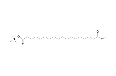 Monomethyl octadecanedioate, tms derivative