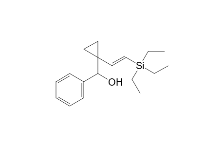 1-Phenyl-2,2-(dimethylene)-4-(triethylsilyl)but-3-en-1-ol