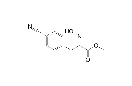 (E)-3-(4-Cyanophenyl)-2-(hydroxyimino)propanoic acid methyl ester