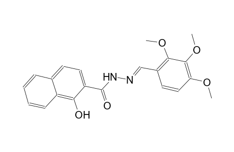 1-hydroxy-N'-[(E)-(2,3,4-trimethoxyphenyl)methylidene]-2-naphthohydrazide