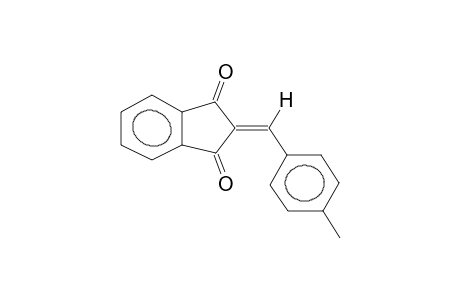 2-(4-methylbenzylidene)indane-1,3-quinone