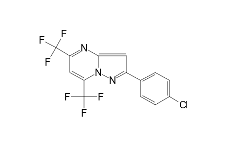 5,7-bis(trifluoromethyl)-2-(p-chlorophenyl)pyrazolo[1,5-a]pyrimidine