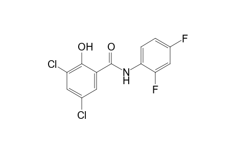 3,5-dichloro-2',4'-difluorosalicylanilide